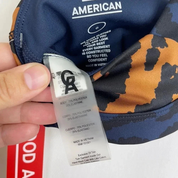 Good American Oasis Zebra Sports Bra - Picture 8 of 13